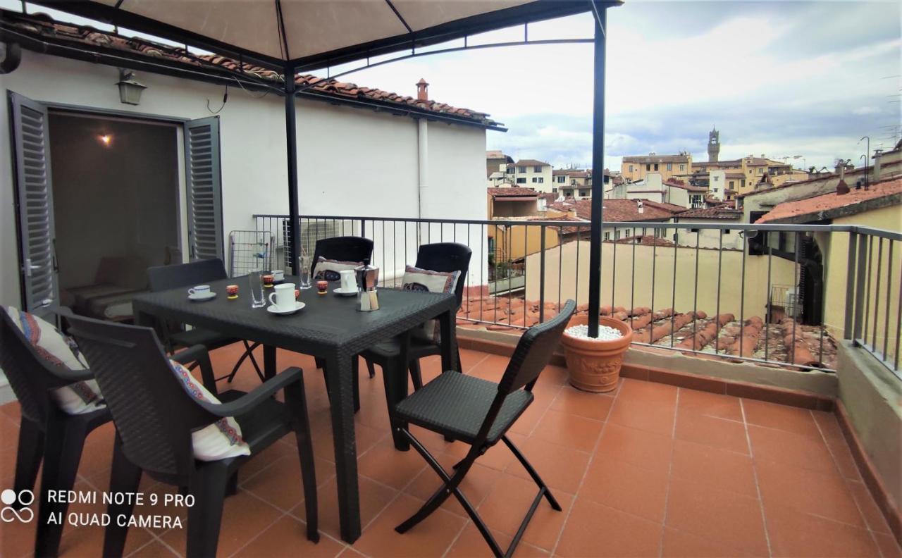 Attico Rucellai Con Terrazza Super Vista Apartment Florence Luaran gambar